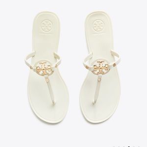 Tory Burch Mini Miller Sandals - TAN
